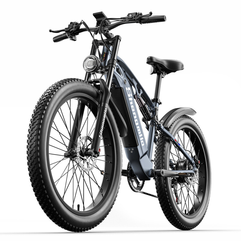 European Warehouse Electric Snow Bike 7-Speed 26inch Smart Electric Bicycle Mountain Bike Electric-Assisted Bicycle