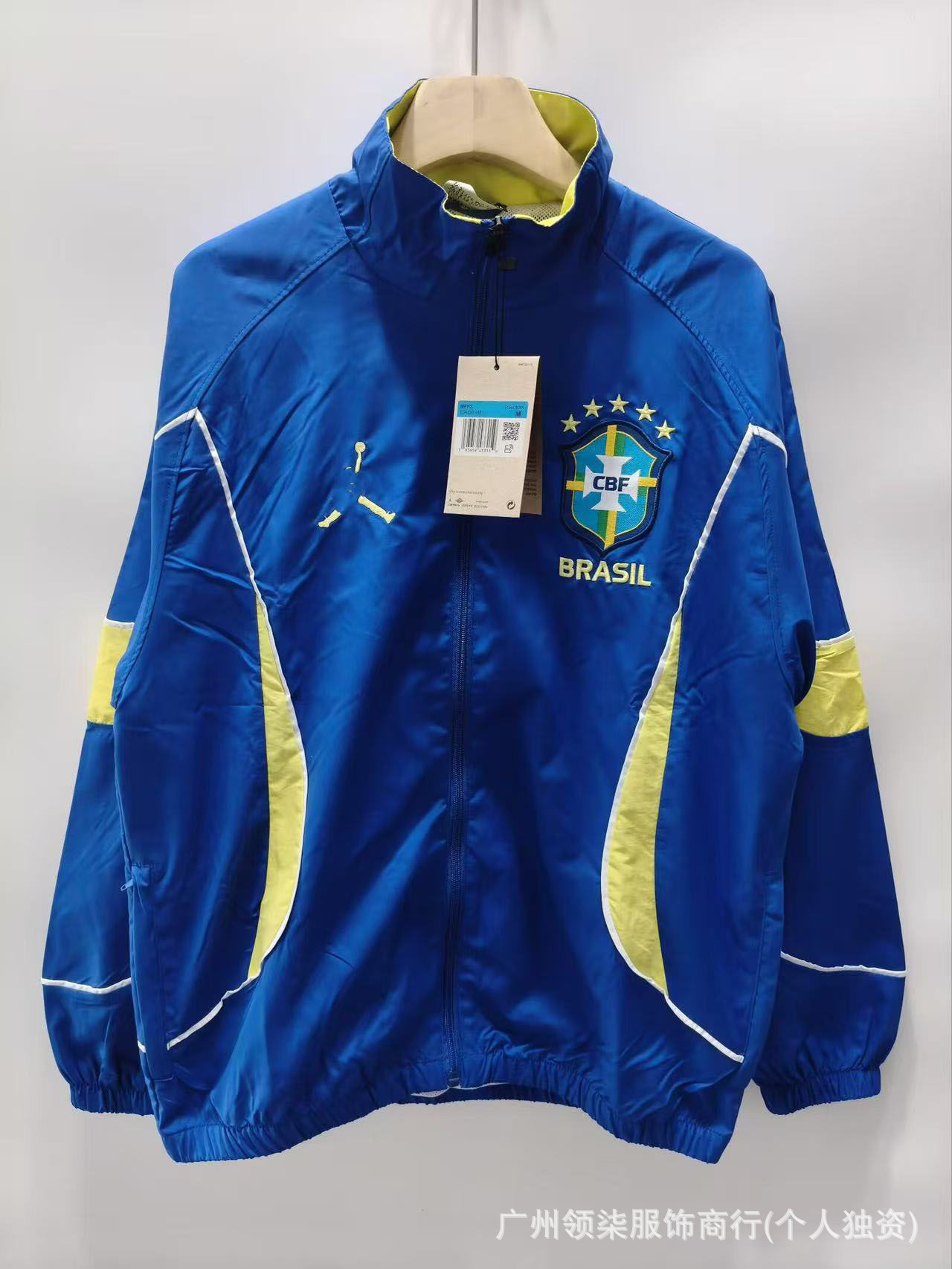 Nuevo fútbol de doble cara chaqueta de algodón Brasil París México Arsenal Alemania BairbaL impermeable