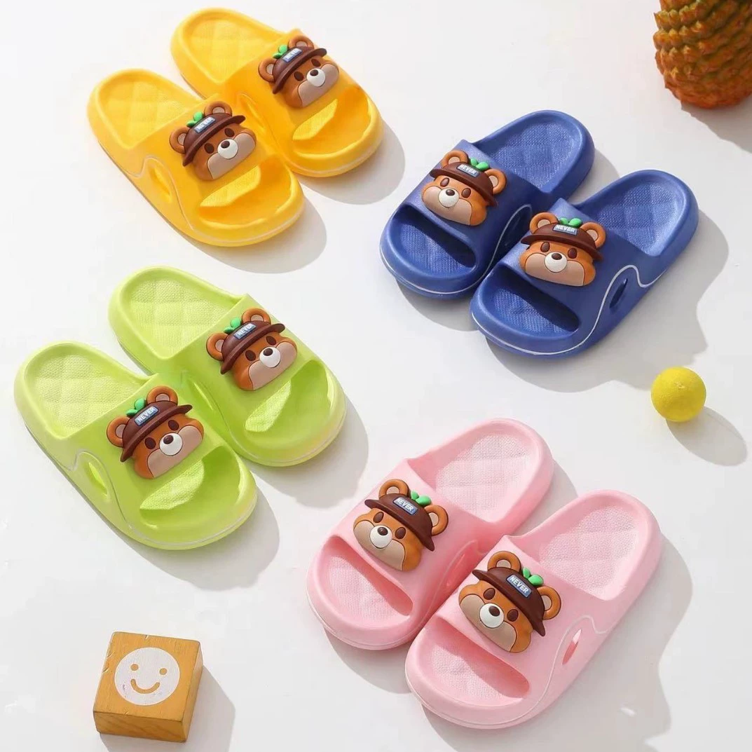 Footy Elf 24 новые толстые подошвы для детей тапочки оптом для домашнего ношения нескользящие и удобные милые мультфильмы