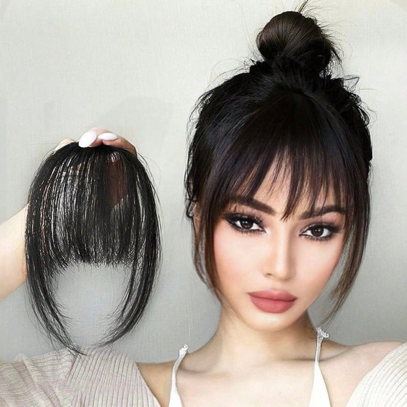 Wig Bangs, Air Bangs with Sideburns, Double Bangs, Natural Hair Replacement, Hairline Covering Wig Pieces Wig Bangs, Air Bangs with Sideburns, Double Bangs, Natural Hair Replacement, Hairline Covering Wig Pieces