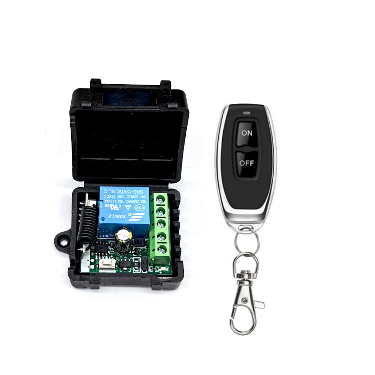 12V single control switch electric control lock access control device lamp controller remote control switch set