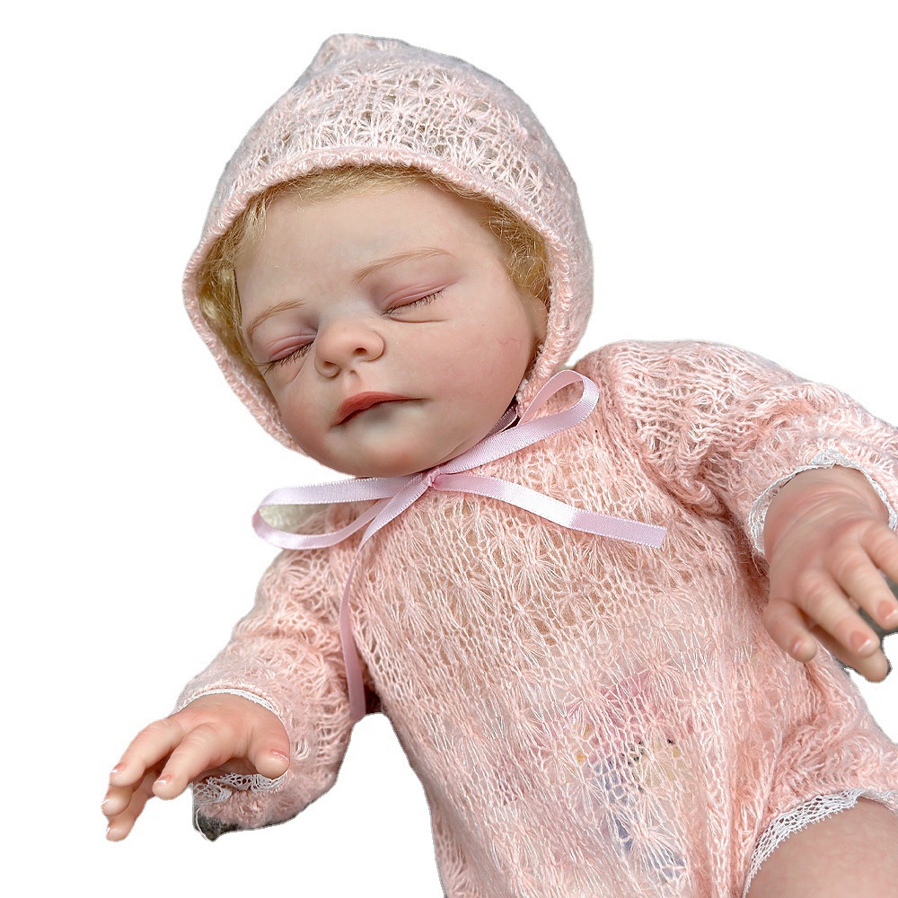 Simulación 43 juguetes para bebés y niñas CM transfronterizos renacimiento de la fuente de mercancías muñecas pesadas muñecas tranquilizadoras