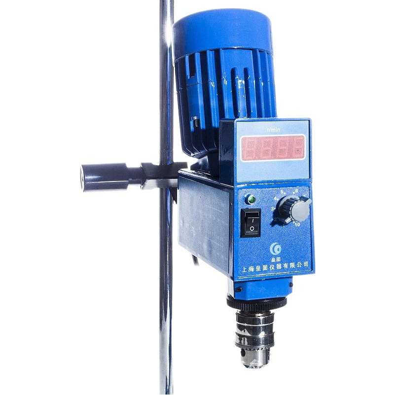 GZ120-S цифровой дисплей консольного типа с постоянной скоростью мощный электрический миксер, лабораторная мешалка