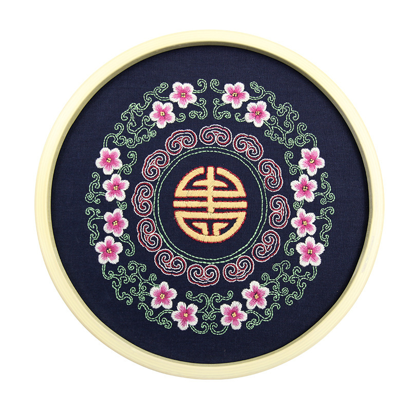 Bordado de dedo DIY paquete de material Lu Bordado mujeres embarazadas bordado colgando pintura punto de cruz Diamante pintura paquete de material de pintura