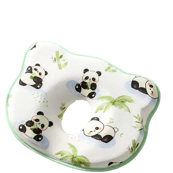 Memory Foam Styling Pillow Infant Pillow Corrects Anti-deviation Head Sleeping Head Correction for Newborn Infants 0 to 6 Months