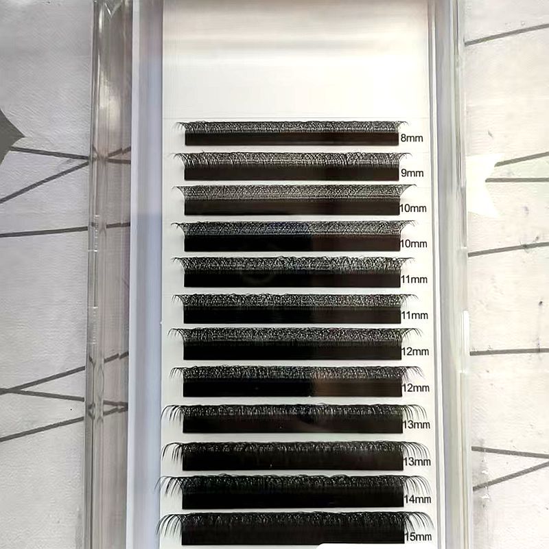 Pequeño libro rojo plantación de hierba cómic pestañas rollo de pestañas falsas pestañas pequeñas pestañas diabólicas 20 pares de maquillaje tailandés grueso europeo y americano