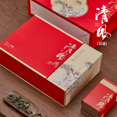 半斤裝茶葉罐鐵罐禮盒通用紅茶綠茶茶葉包裝盒空盒金屬方罐禮盒