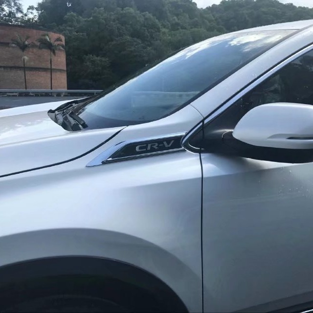 Nuevo CR-V guardabarros decorativo tablero parche Aplicable a 17 CRV guardabarros tira de ajuste con etiqueta