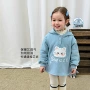 女童宝宝新款连帽卫衣