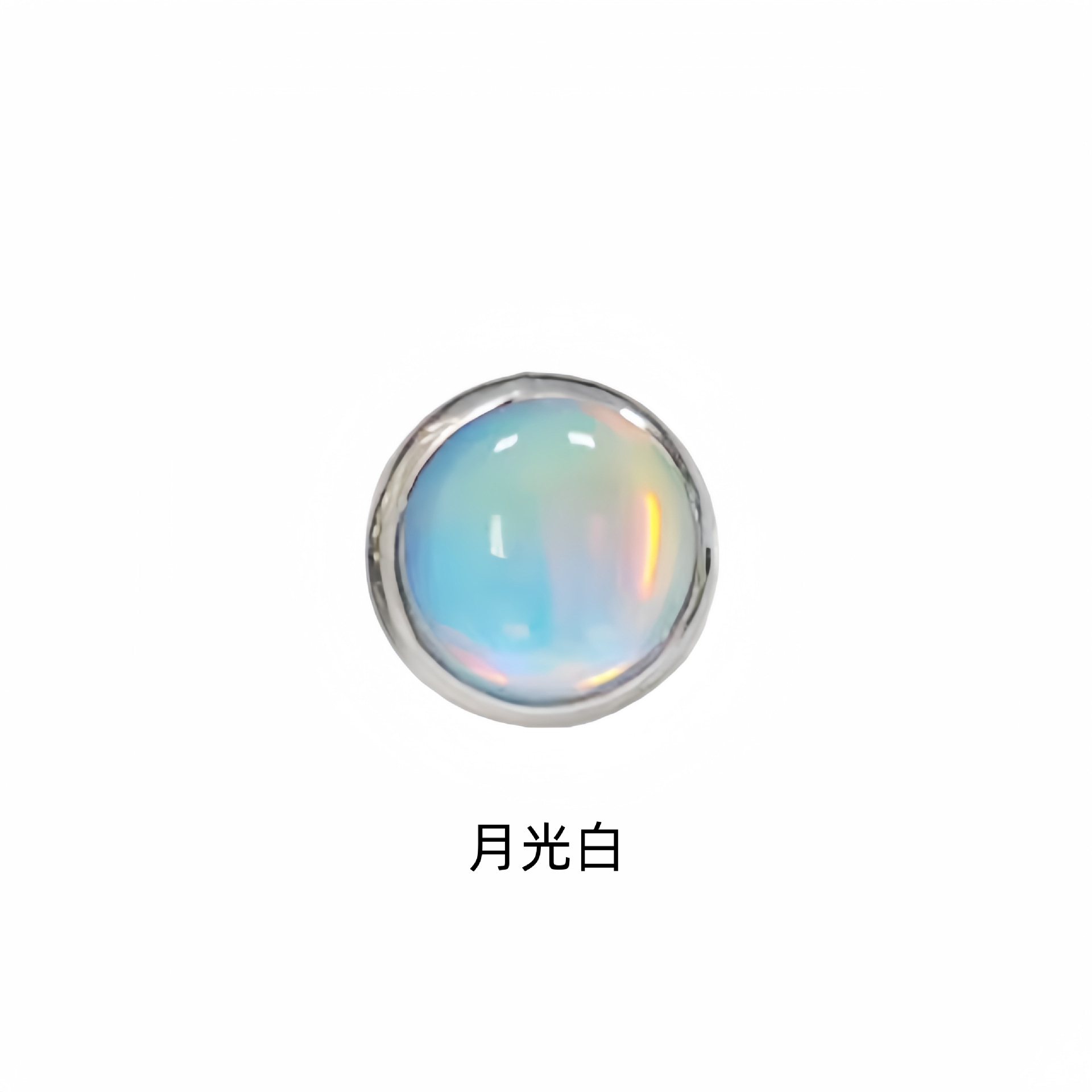 F136 Titanium Gradient Earrings Glitter Film Oil Dripping Lip Nails G23 Titanium Alloy Body Piercing Jewelry Ear Bone Nails detail image 7
