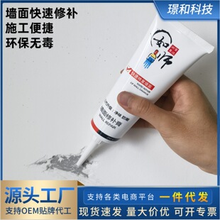 Wall Repair Paste Waterproof Covering Wall Repair Agent for White Wall Cracks and Holes Interior Wall Putty Powder