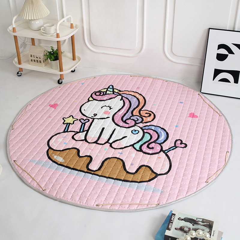 Las esteras de piso de almacenamiento acolchadas de viento ins, las bolsas de almacenamiento de juguetes troyanos para automóviles pueden admitir una generación