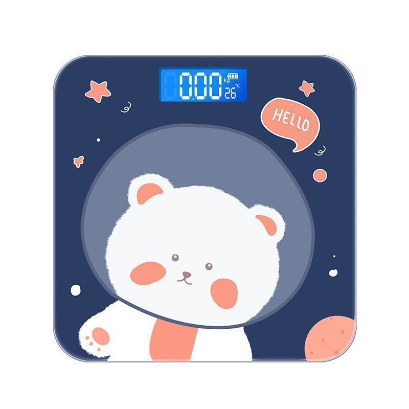 Báscula de grasa corporal para pérdida de peso Bluetooth inteligente y precisa medición de peso grasa carga corporal mujer hogar pequeña báscula electrónica