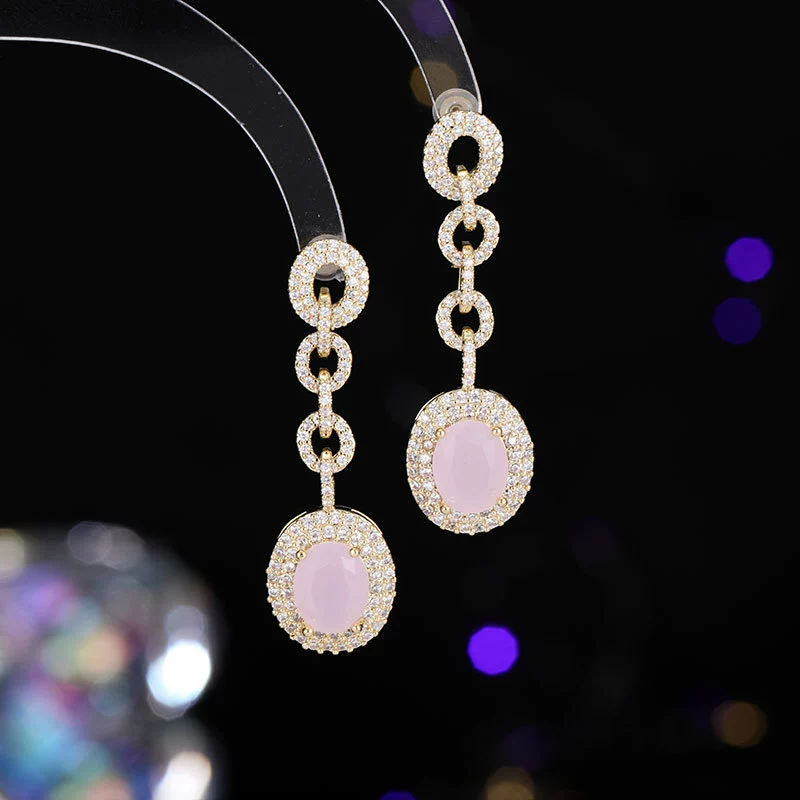 Серьги S925 из серебра, подвеска-кинджал из циркона, лёгкая роскошь, европейский стиль, 3 цвета