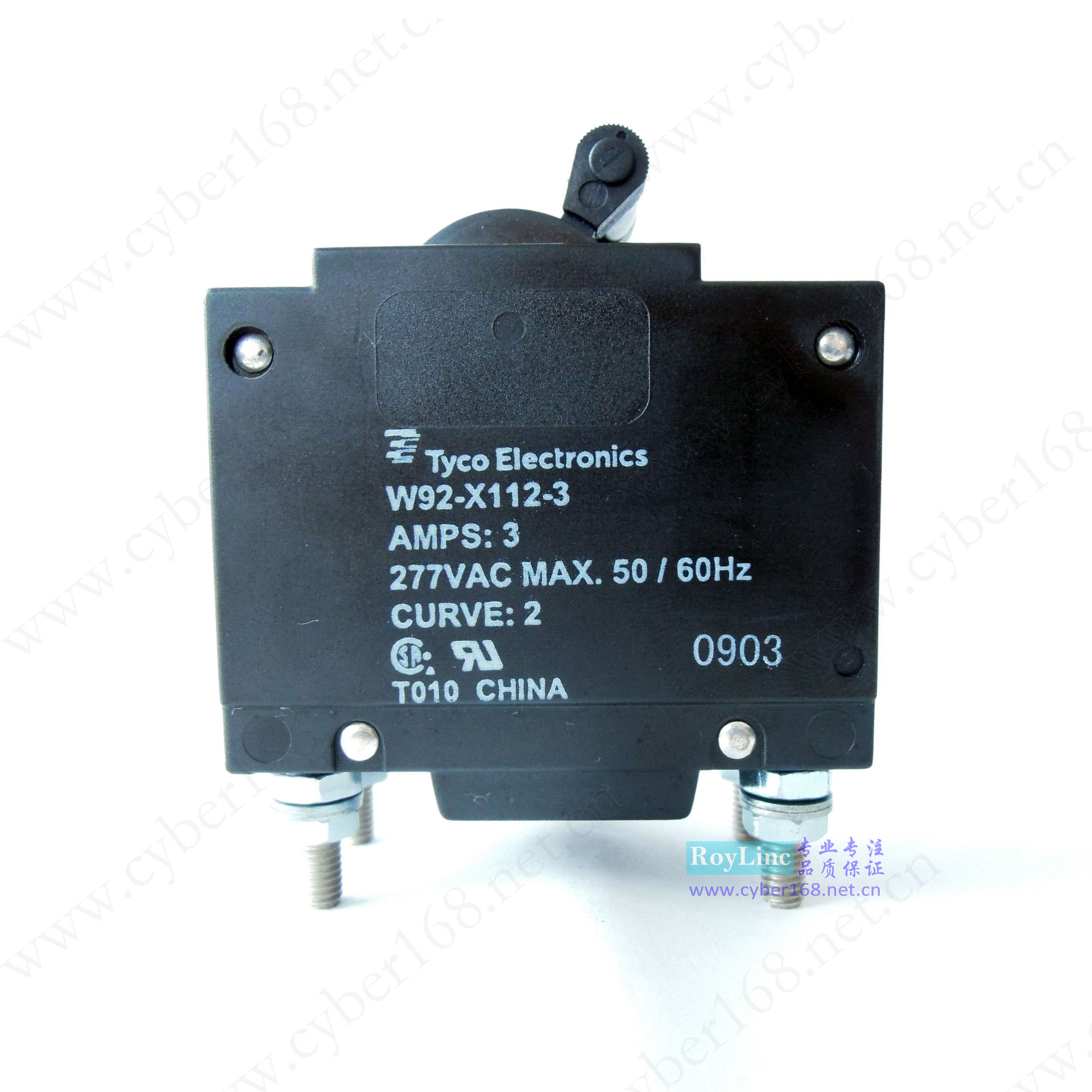 Tyco W92-X112-3 7-1393254-6 可有1-4组 0.2-50Amps电磁式断路器