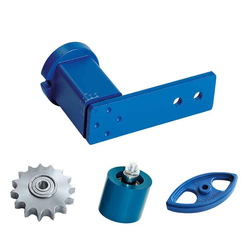 ROSTA工业履带自动张紧器弹性张紧装置08B12AB23紧链轮拉紧减震器