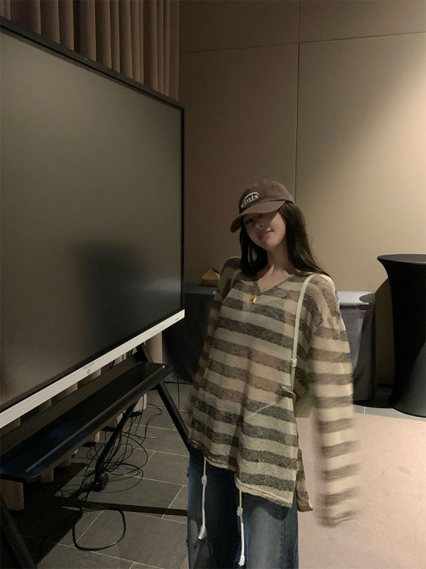 titi小姐姐【把妹王】牛仔裤女秋宽松显瘦抽绳百搭中低腰阔腿长裤|undefined