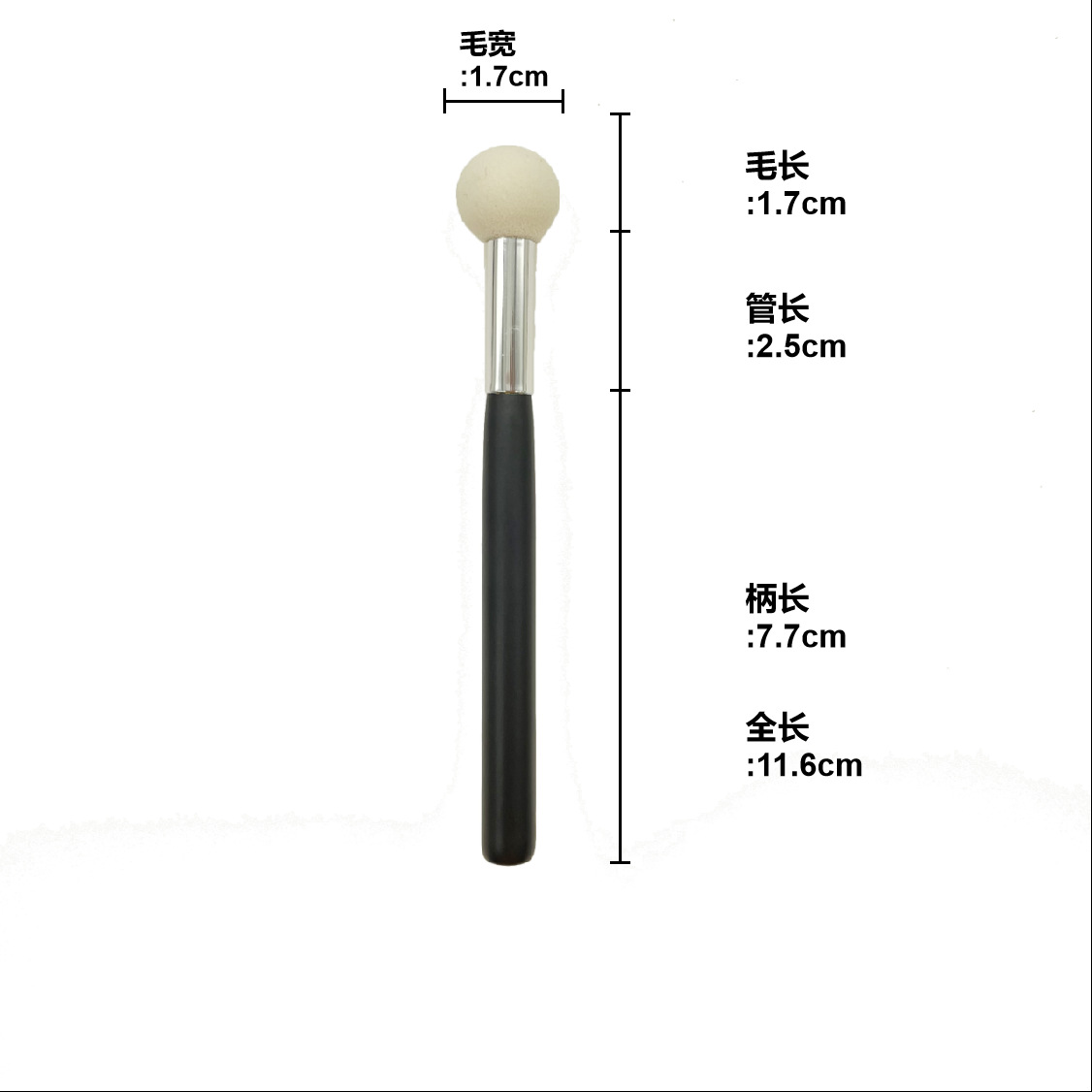 Nuevo en stock pequeña cabeza de hongo esponja polvo puff maquillaje cepillo húmedo y seco de doble uso no comer polvo base corrector cepillo no látex