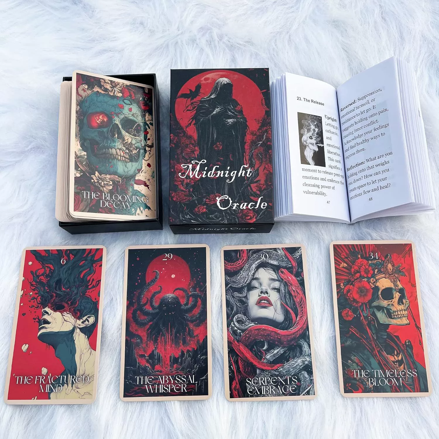 [跨境英文版 Tarot 塔罗牌 oracle 午夜神谕Midnight Oracle Cards]