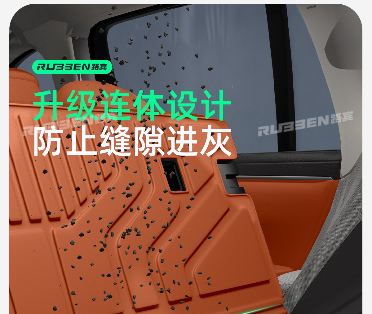Suitable for 26 models of the AITO M7/M8 five-seater and six-seater vehicles, integrated trunk mat for protection, available in hybrid and pure electric versions