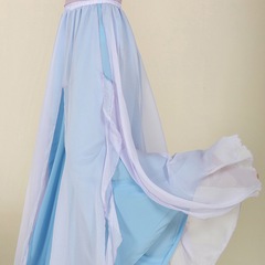 Classical performance costumes, practice clothes, dance clothes, women's elegant fairy clothes, Hanfu tops, performance clothes sets