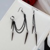 Retro earrings, fashionable ear clips, wish, suitable for import, European style, punk style