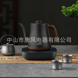 唐风电热水壶家用烧水壶自动上水保温壶316不锈钢小型恒温泡茶壶