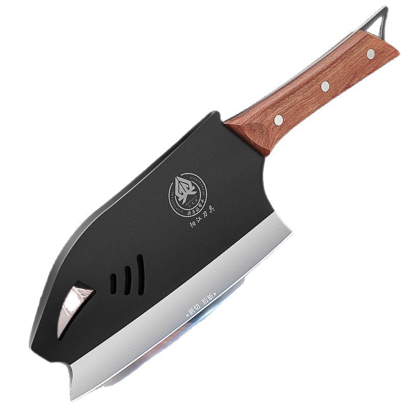 Cuchillo de cocina cuchillo de cocina cuchillo doméstico cuchillo afilado y rápido, cuchillo comercial multifuncional para matar peces, gran cantidad de corte
