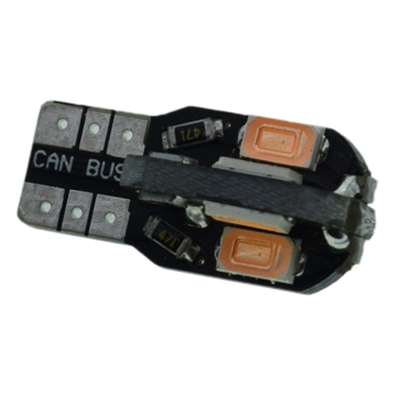 Bulbo del coche T10 Canbus 5630 8SMD ancho luz de la matrícula luz del coche LED bombilla pequeña multicolor