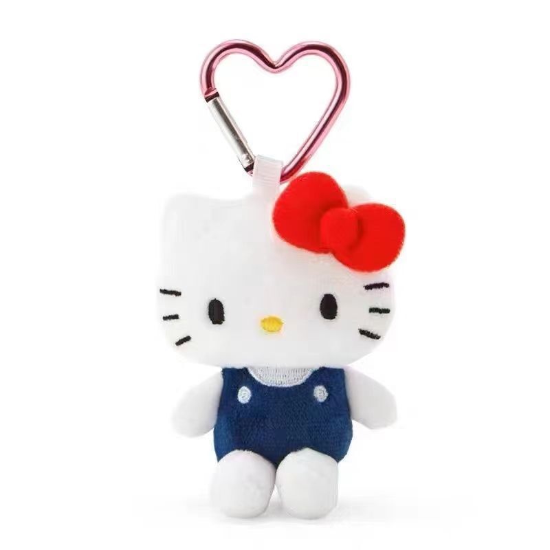 爆款hellokitty小挂件 blackpink同款爱心扣KT猫包包挂扣挂饰玩偶|undefined