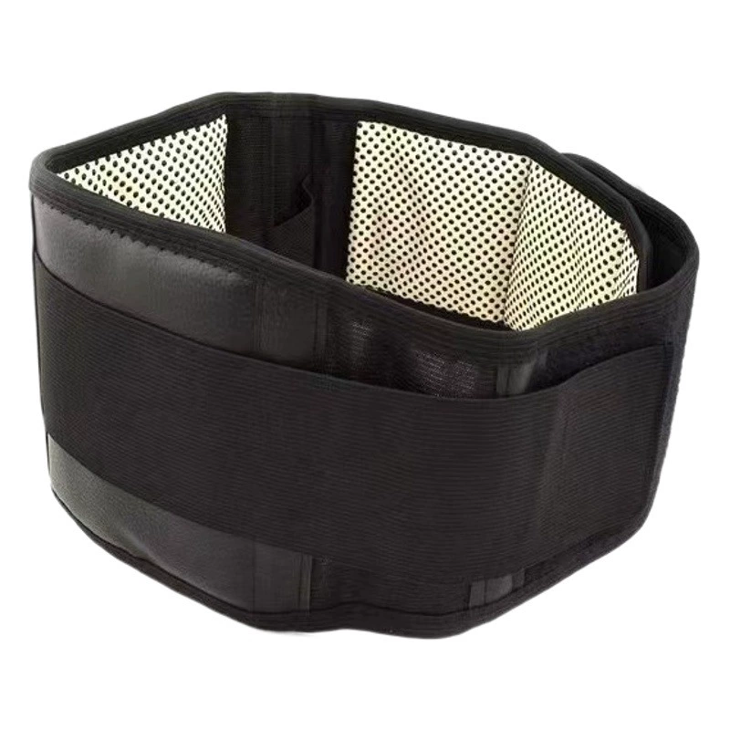 Мужской и женский турмалиновый двусторонний самонагревающийся массажный пояс с магнитом для поддержки талии, самонагревающийся массажный пояс