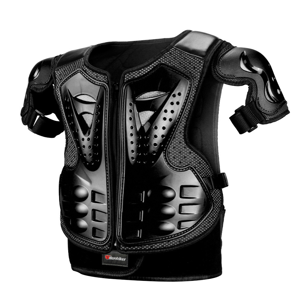 chaqueta de armadura para niños rueda de protección de bicicleta esquí rodilla de protección de codo deportivo al aire libre bicicleta de montaña protector
