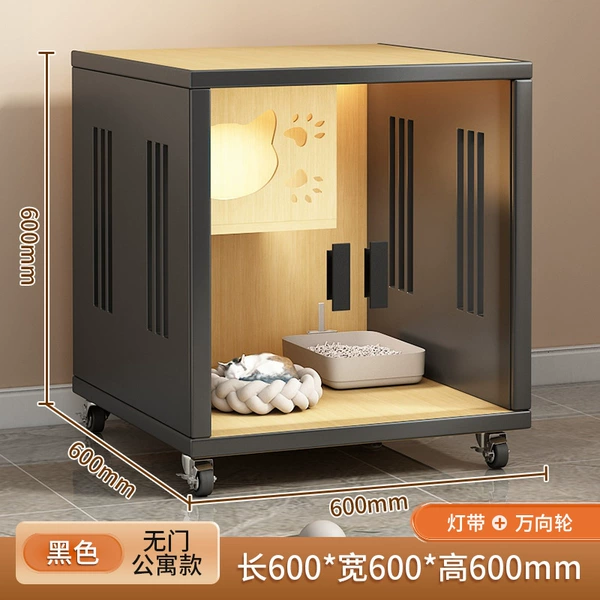 Black 600 width 600mm 600mm (no door apartment model)