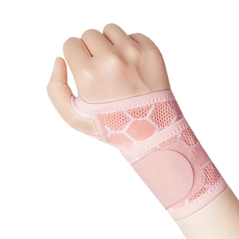 Breathable Wrist Brace Supportive Pressure Compressing Joint Protector Thin Knitted Flat Knitting Fitness Wristband For Sprains And Tendon Sheath_voghion.com