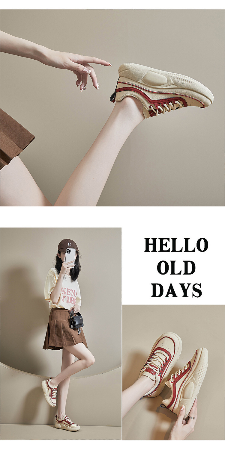 Damskie buty codzienne Buty do koszykówki Trampki Syntetyczne obuwie amortyzujące_voghion.com