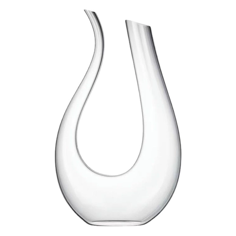 Креативный Прозрачный стеклянный U-образный красное вино трезинка бытовая инжектор вина большая емкость