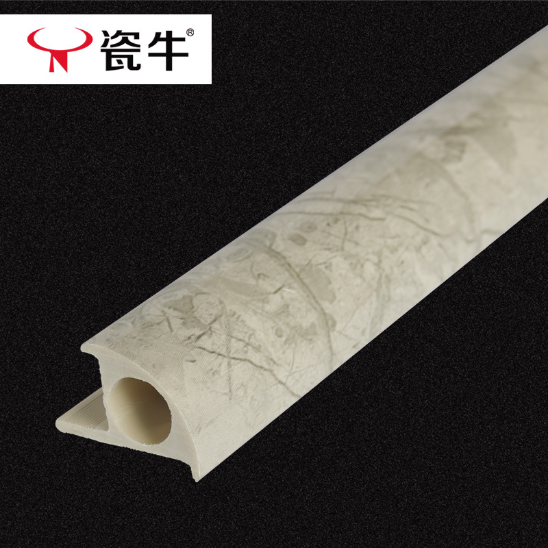 主图石塑线条圆孔亚麻灰