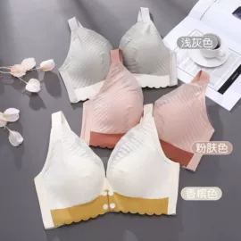 无钢圈文胸;女士三角裤;无痕文胸