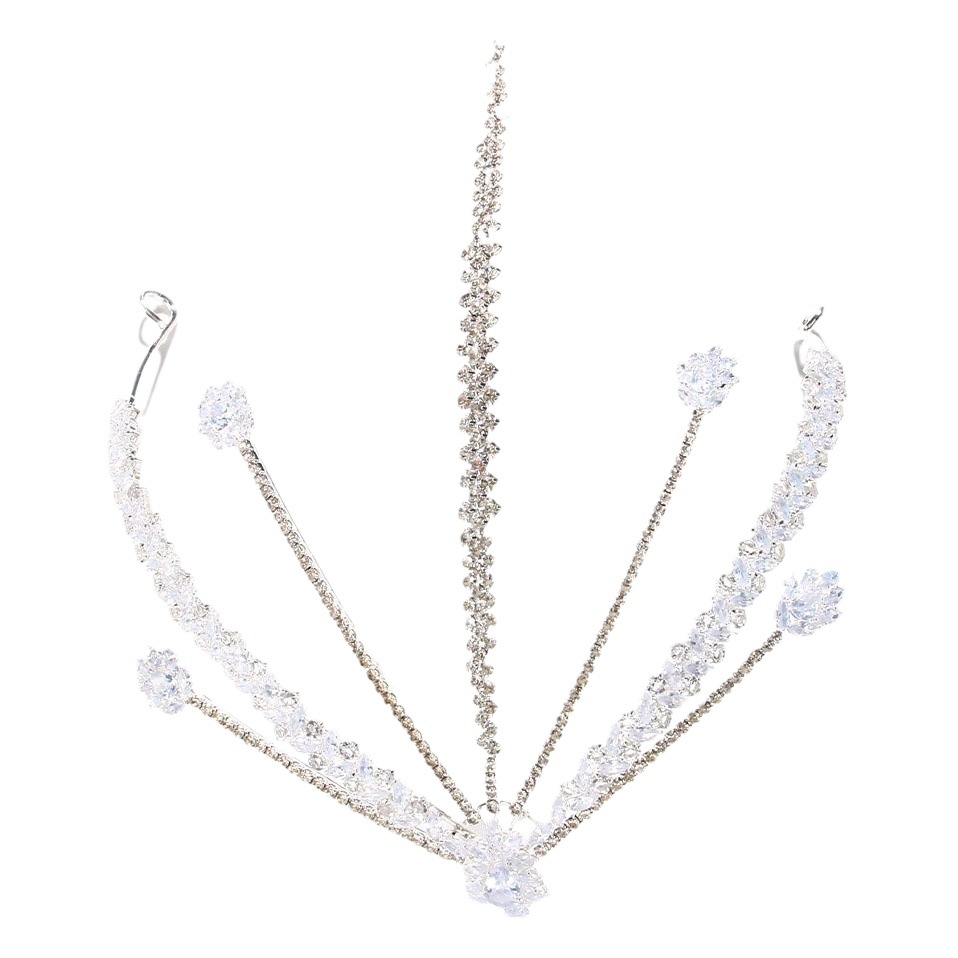 Transfronterizo nuevo circón diadema personalidad europea y americana exagerada brillante tocado nupcial accesorios versátiles headwear