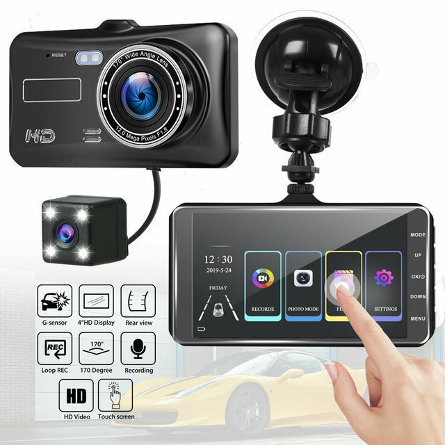 H301 hd 4インチ2.5dタッチダブル録画クロスボーダーcarblxbox dvr wifi APP付き携帯電話|undefined
