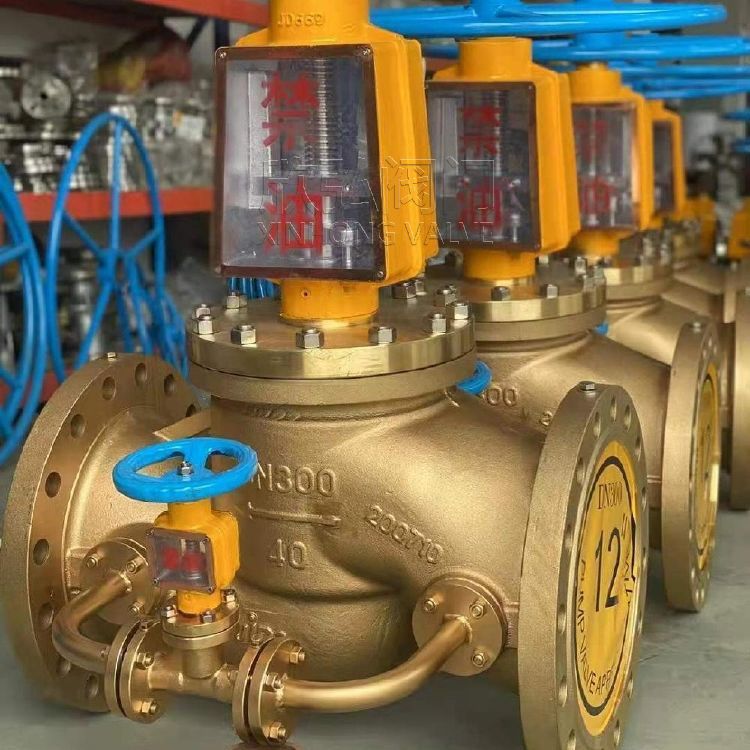 JYU41W带旁通氧气截止阀 锻造 切断 高压 高温 欣弘阀门