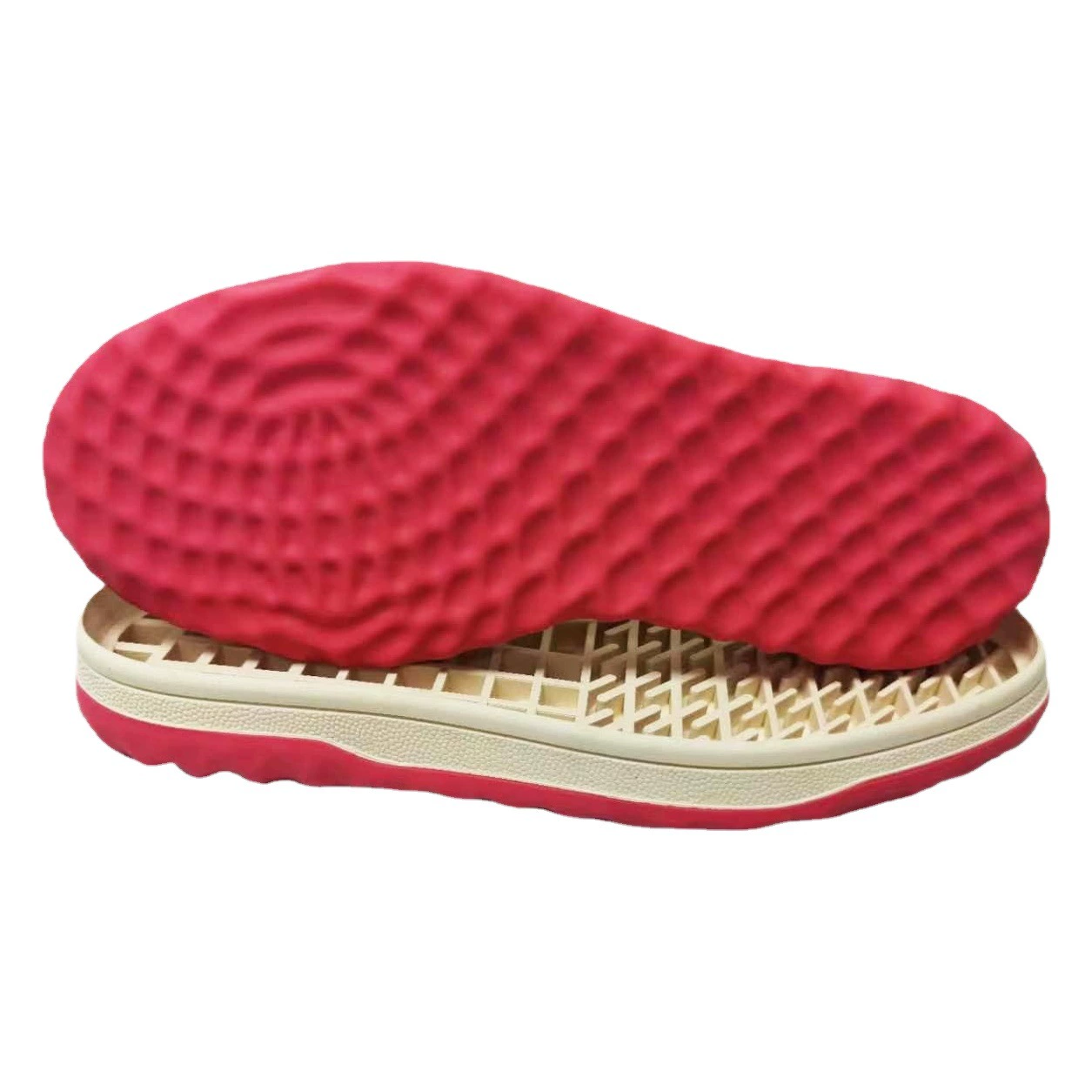 2023 Новая резиновая двухцветная подошва G Маленькая грязная обувь для мужчин и женщин Пара Спортивная подошва для отдыха с плоским дном и круглой головкой из дуба