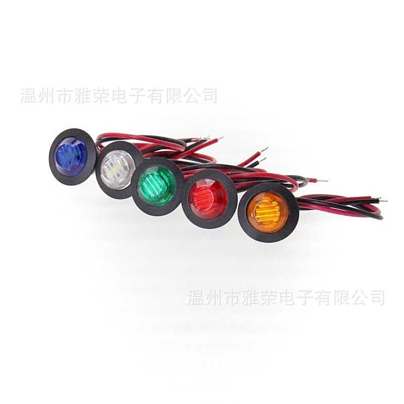 卡车边灯 拖车边灯 信号灯 巴士越野车 货车边灯LED灯源 12V-24V