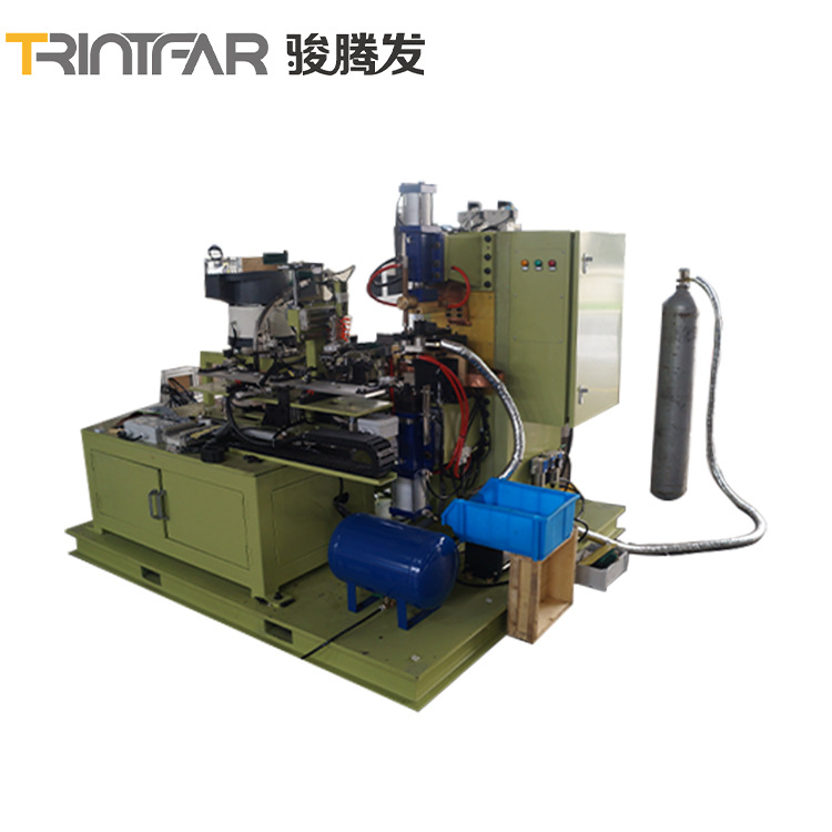 骏腾发直供 小钢瓶小气瓶充气焊接机 自动化焊接设备 自动点焊机