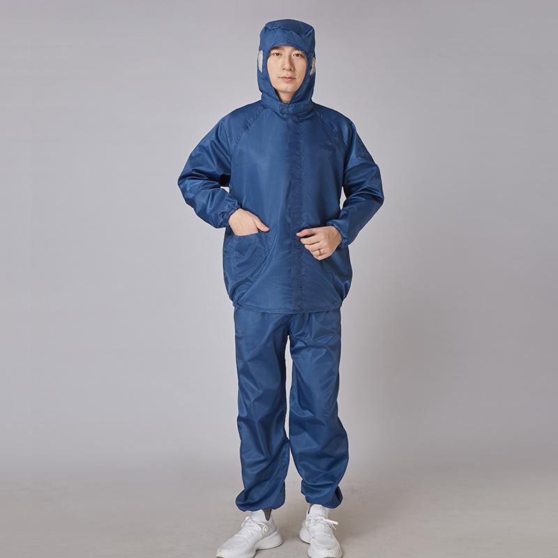 Ropa de trabajo a prueba de polvo protector separado hombre sin polvo electrostático chaqueta antipolvo todo el cuerpo pintura limpia electrostática