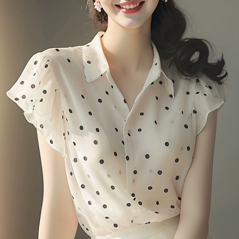 폴카 도트 셔츠