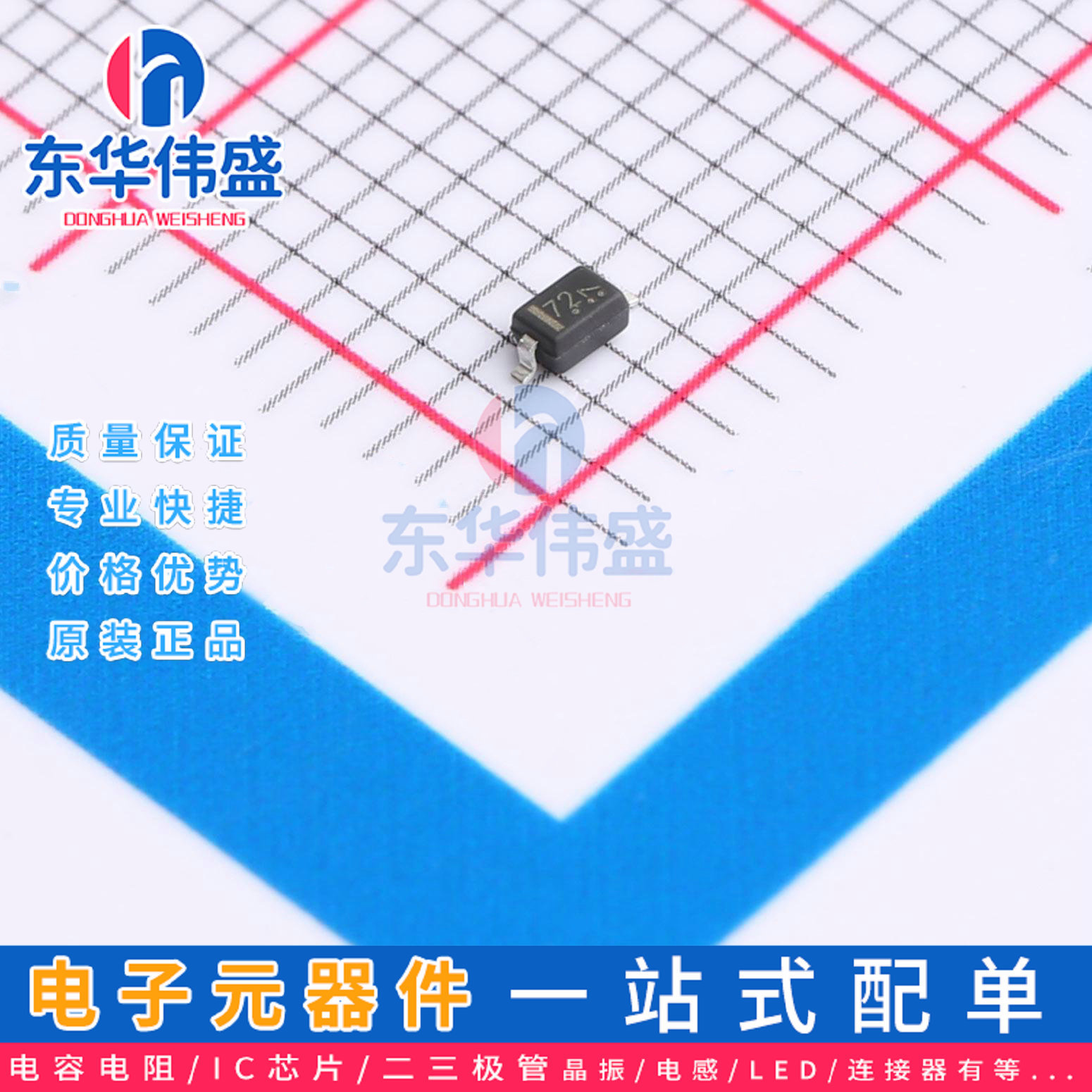 原装LRC稳压贴片二极管>齐纳二极管>LUDZS3.9BT1G>封装:SOD-323