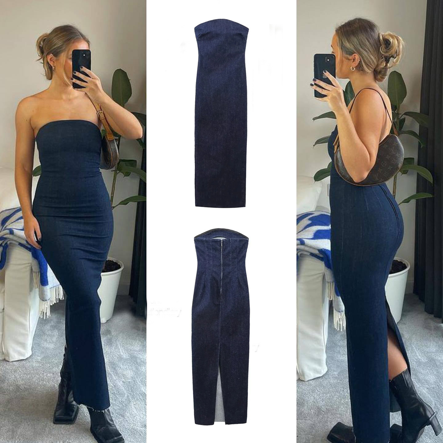 summer solid color colored tube top