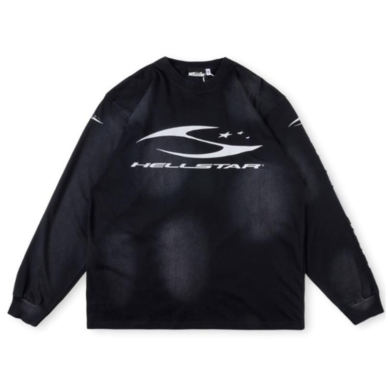 新欧潮牌Hellstar Studios Hoodie拉链洗水做旧连帽卫衣男女同款|undefined