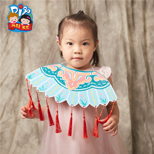 New Year, Spring Festival, Lantern Festival, Year of the Dragon, National Style Intangible Cultural Heritage Painting, Cloud Shoulder Handmade DIY Material Package, Kindergarten Creative Art